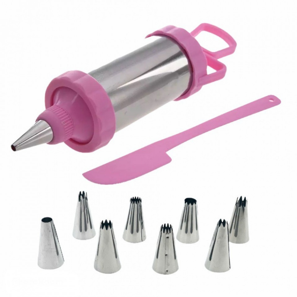 Set seringa ornat inox
