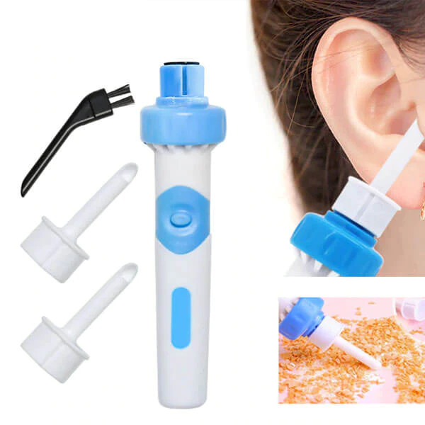 Aparat profesional de curatarea urechilor cu vibratii si micro-aspirare