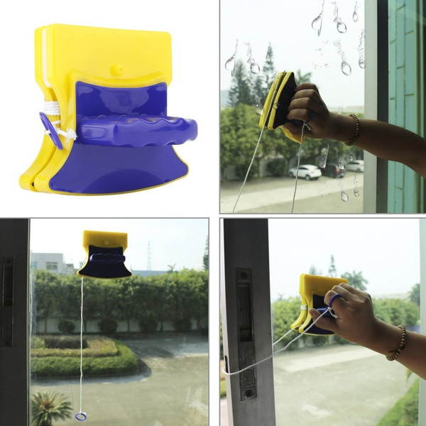 Stergator magnetic geam si ferestrele inalte Magic Cleaner