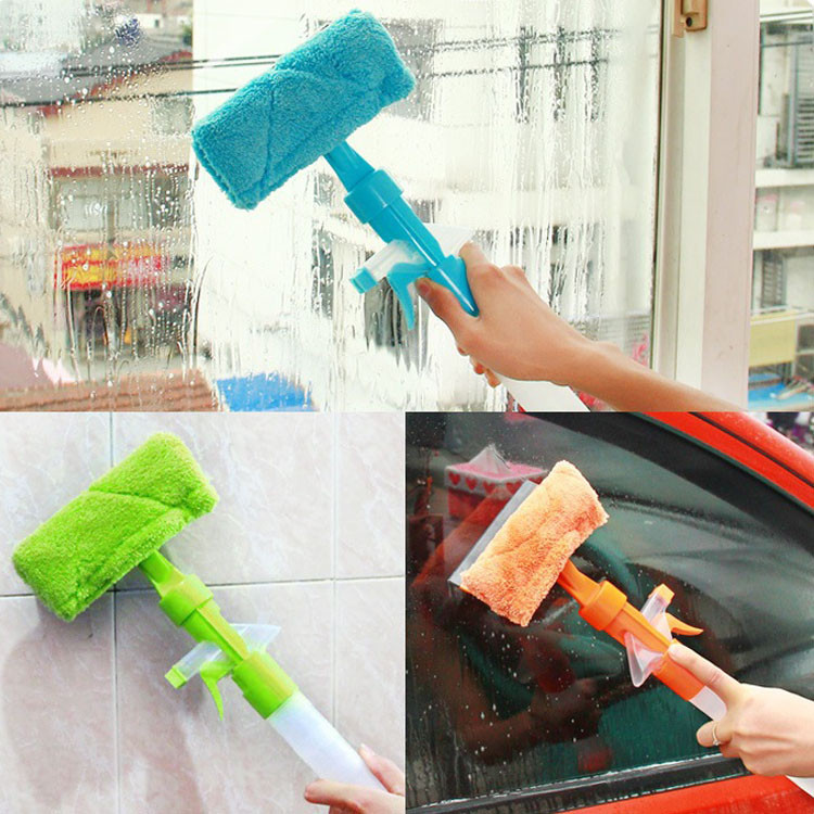 3 in 1 stergator, racleta si pulverizator geamuri