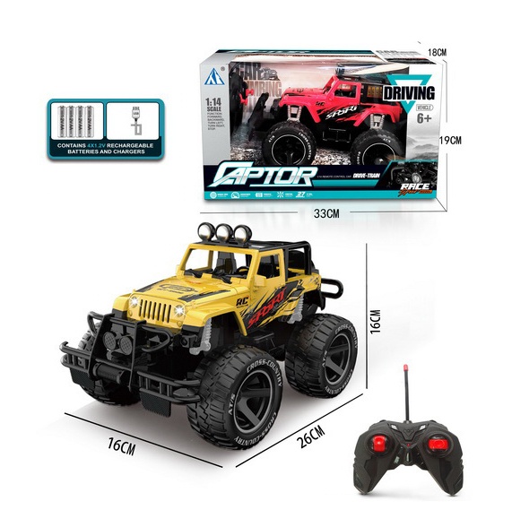 Masina cu Telecomanda, Jeep Rock Captor