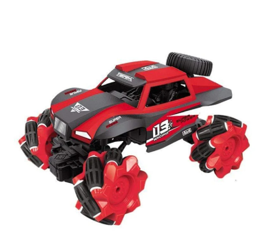 Masinuta de jucarie cu telecomanda rock crawler andowl, rosie, 3 ani