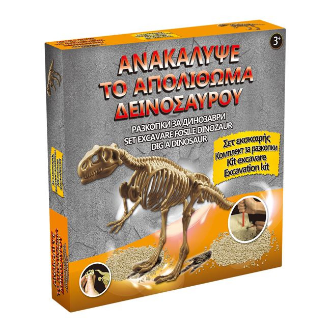 Poza Set creativ copii pentru descoperire fosile dinozaur