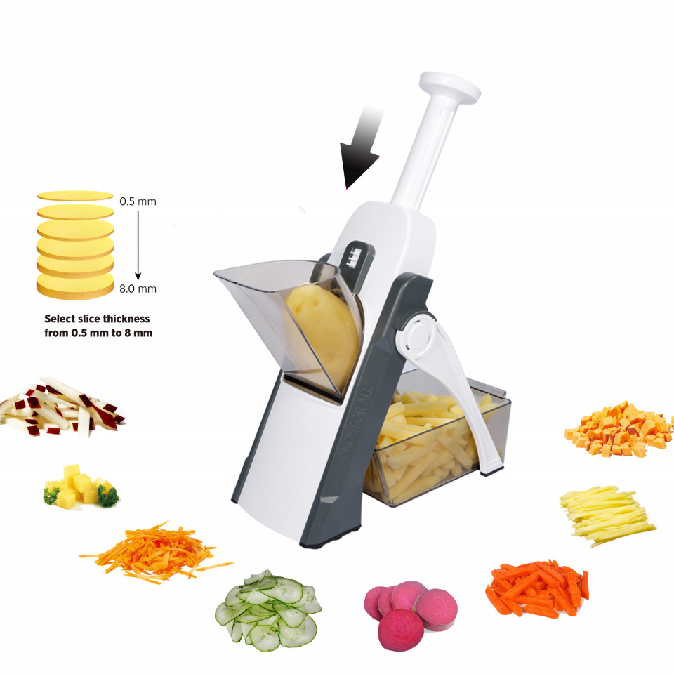 Feliator reglabil vertical , mandoline
