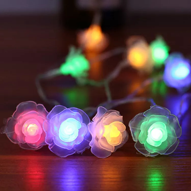 Instalatie incarcare solara, 5m, 50 led rose