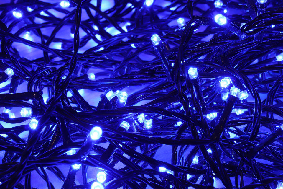 Instalatie led, pentru brad, 24 m