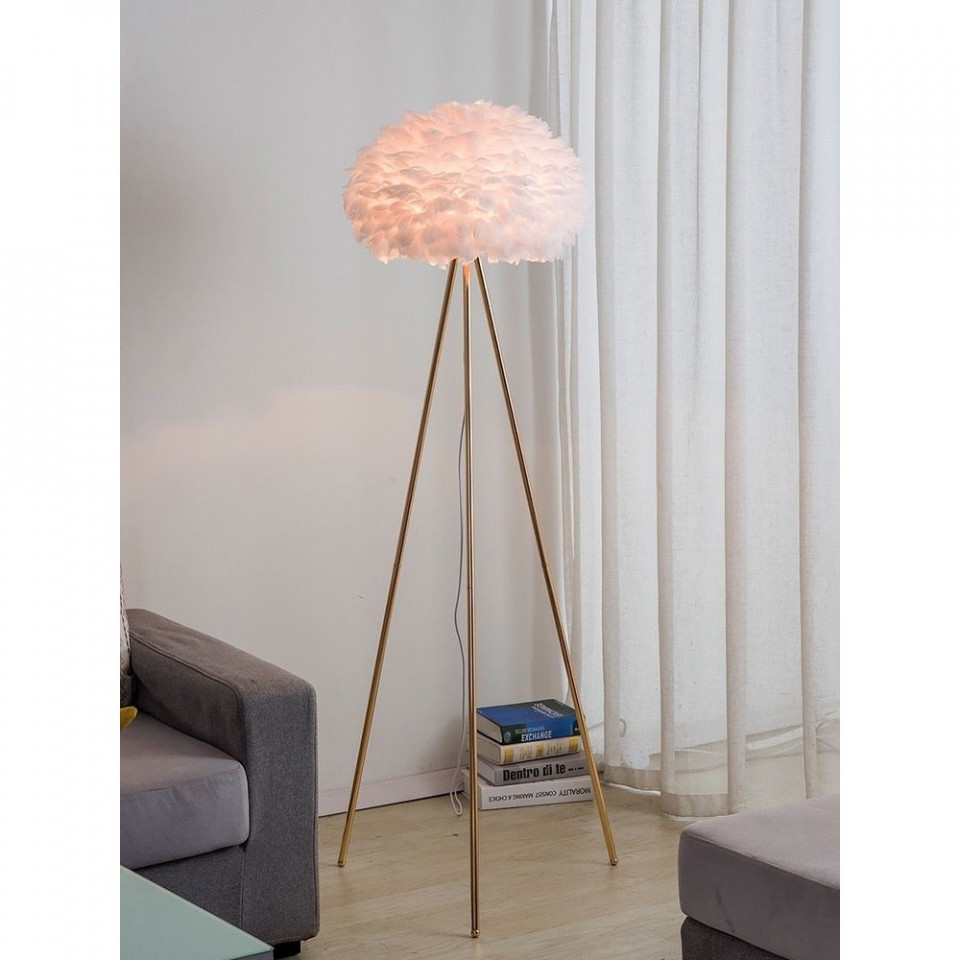 Lampa led cu pene, 3 picioare, 150cm