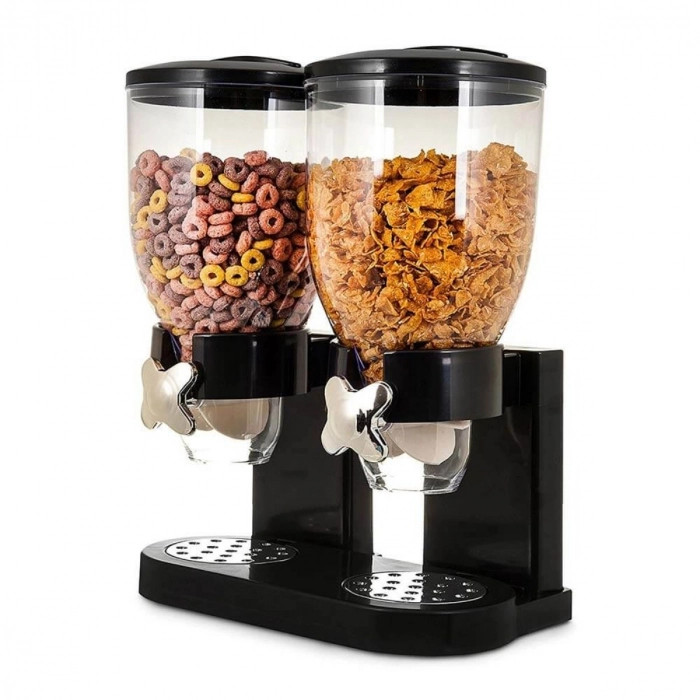 Dispenser dublu, pentru cereale