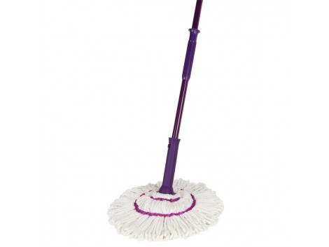 Mop magic din microfibra, Click-Click, 130 cm