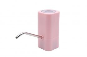 Pompa electrica cu usb pentru bidon de apa roz