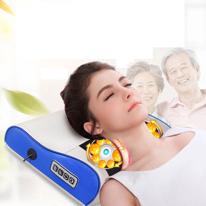 Super perna pentru masaj gat si spate, cu infrarosu, terapie magnetica,