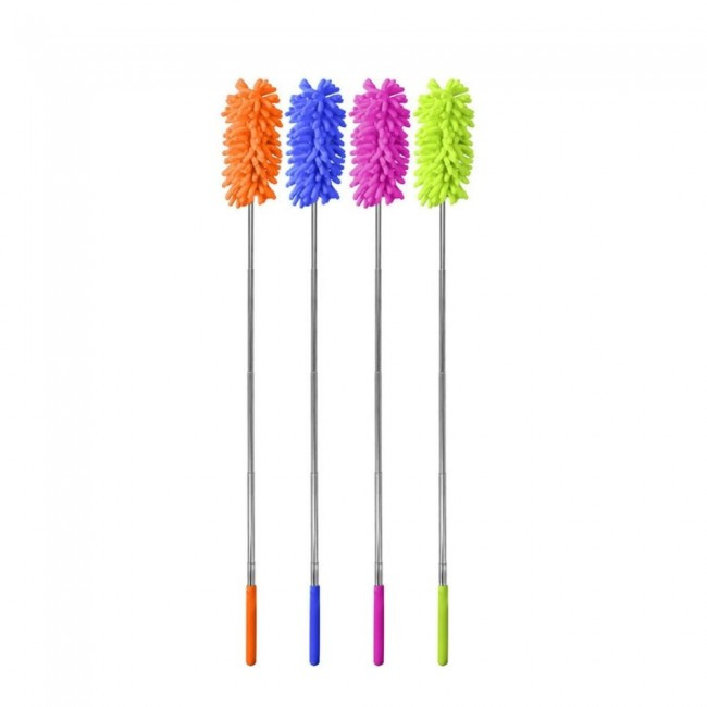 Pămătuf microfibră, cu mâner extensibil, lungime 100 cm