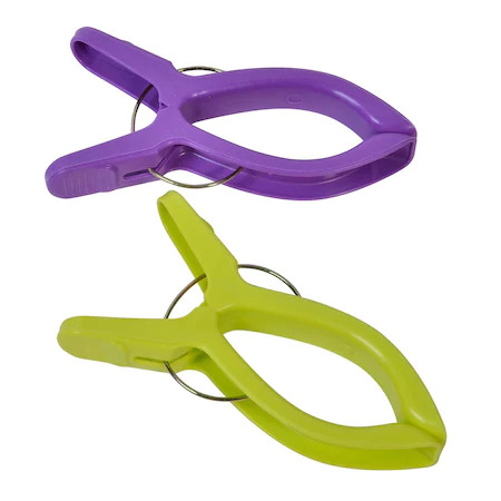 Set 2 carlige mari pentru pilote, paturi, prosoape, gecilucruri grase