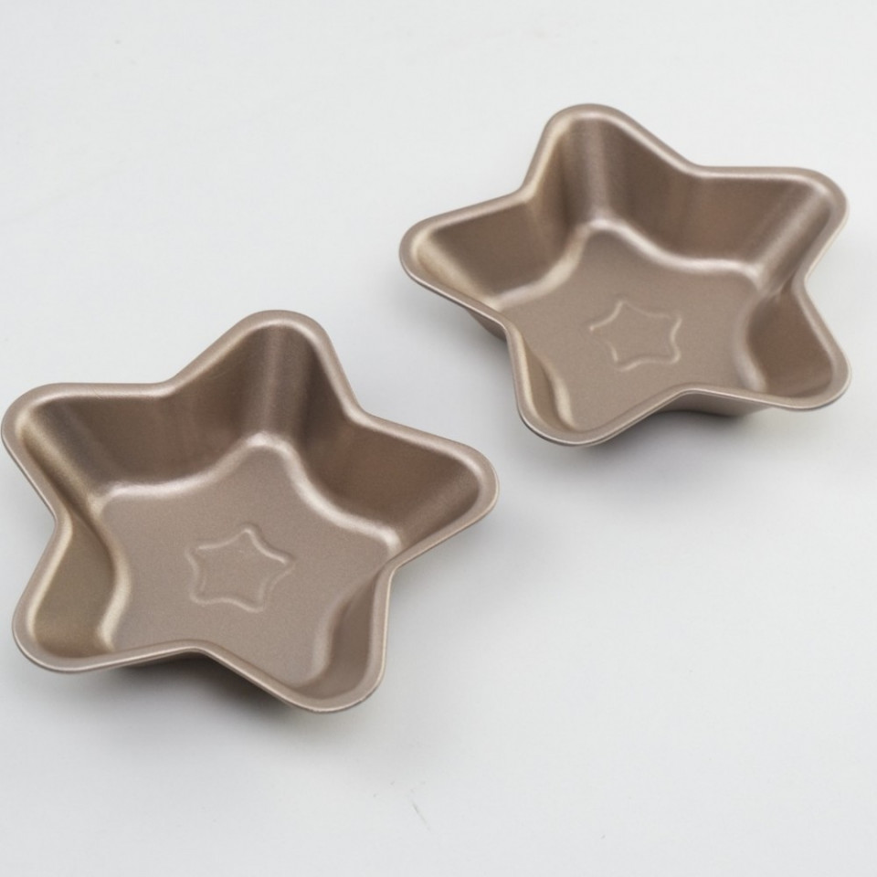 Set 2 tavi cuptor,14 cm forma stea