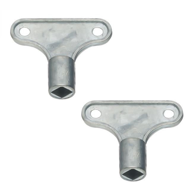 Set chei aerisire calorifere metal 2 bucati