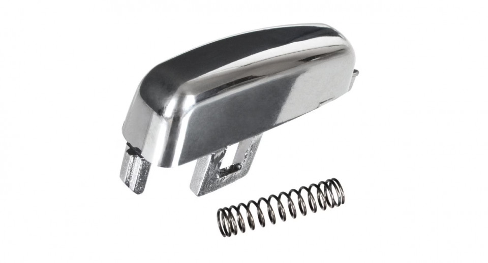 Buton frana de mana pentru opel mokka, opel crossland, , argintiu