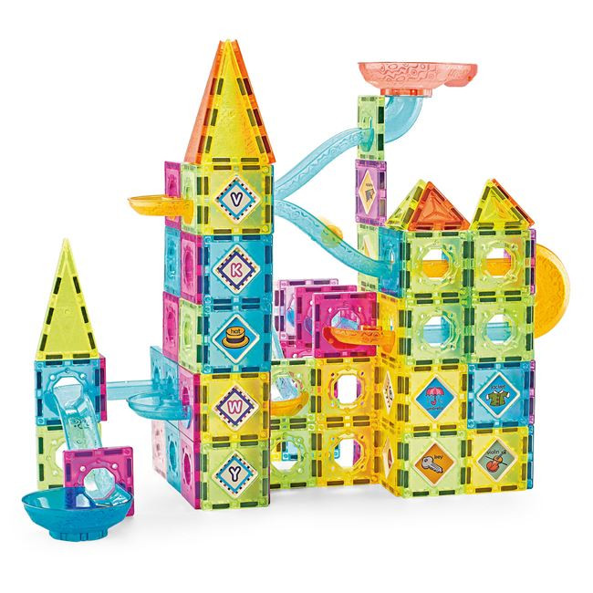 Joc de constructie magnetic, 139 piese