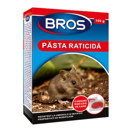 Pasta raticida (jeleu) impotriva rozatoarelor 100 gr