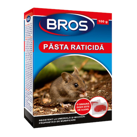 Pasta raticida (JELEU) impotriva rozatoarelor 100 gr