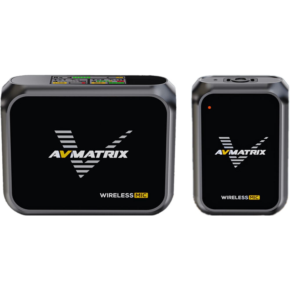 AVMATRIX WM12-1, Sistem Microfon Wireless cu 1 transmitator, USB-C