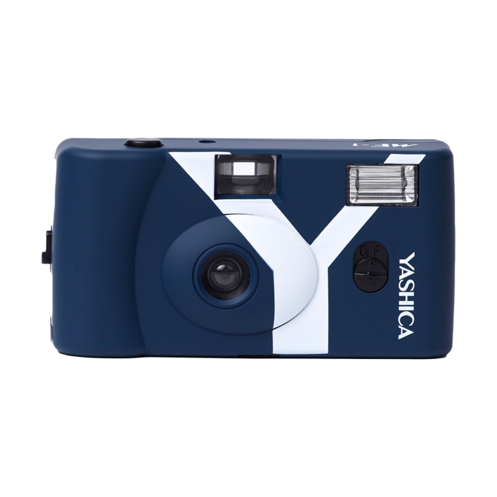Camera Foto Analogica YASHICA MF-1 Snapshot Art Prussian Blue