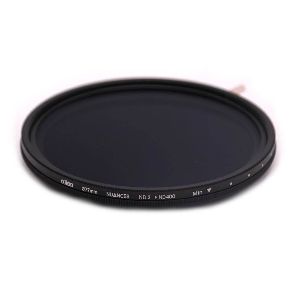 Filtru Cokin ND variabil 77 mm NUANCES (1 până la 7 opriri)