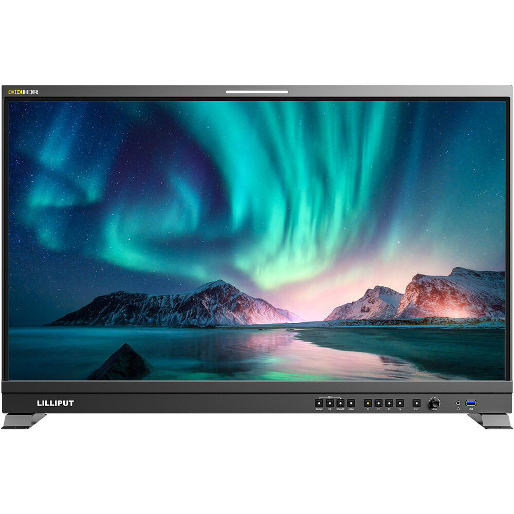 Lilliput Q31-8K. Monitor Broadcast 31.5" 12G-SDI/HDMI, V-Mount
