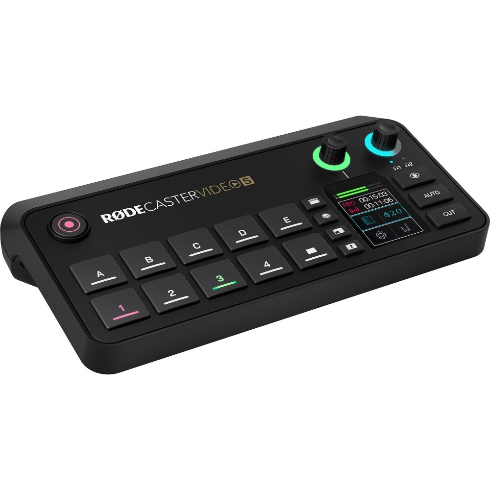 RODE RODECaster Video S, Consola de productie video All-In-One cu mixer audio integrat