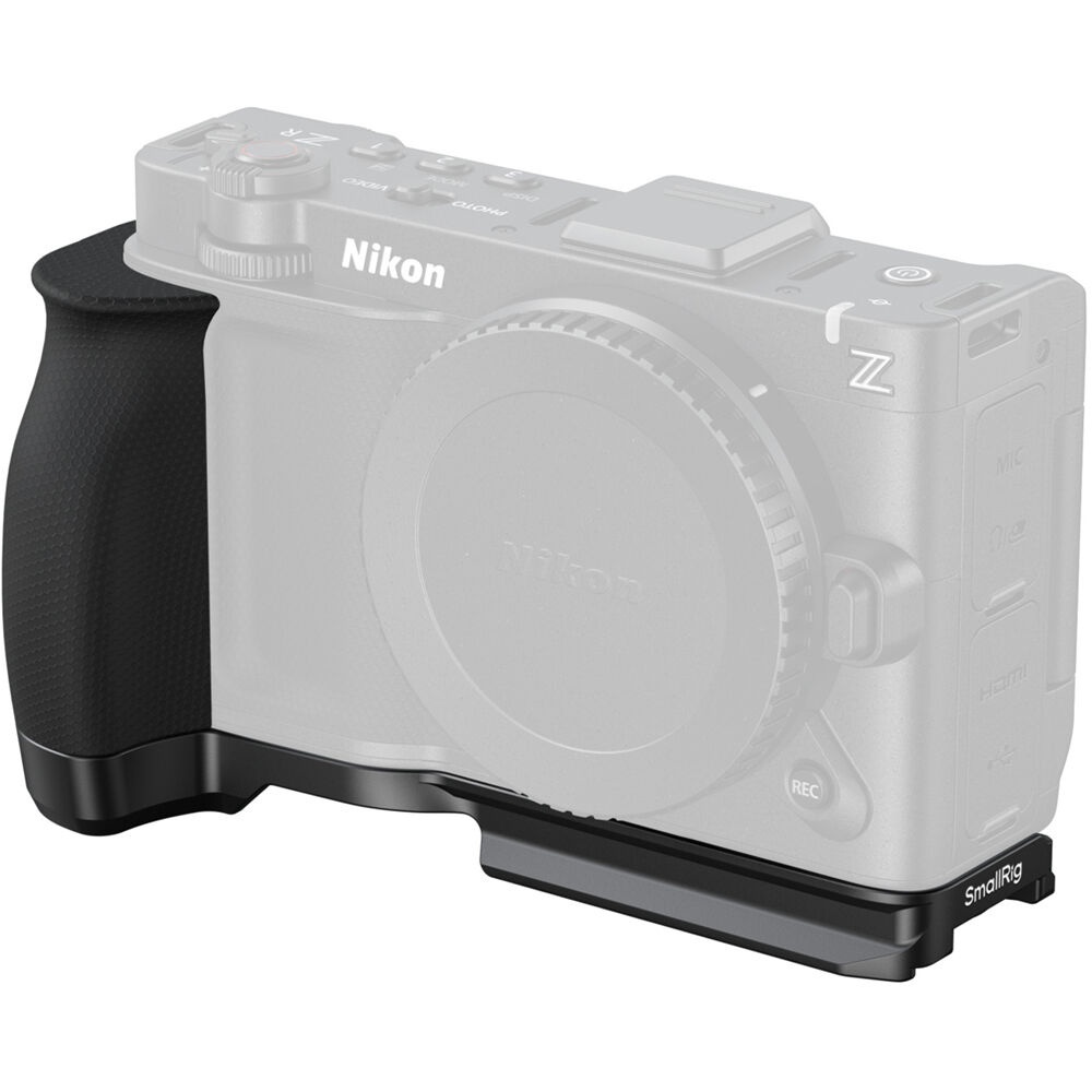 SmallRig 5466, Placa de montare in L cu maner din silicon pentru Nikon ZR