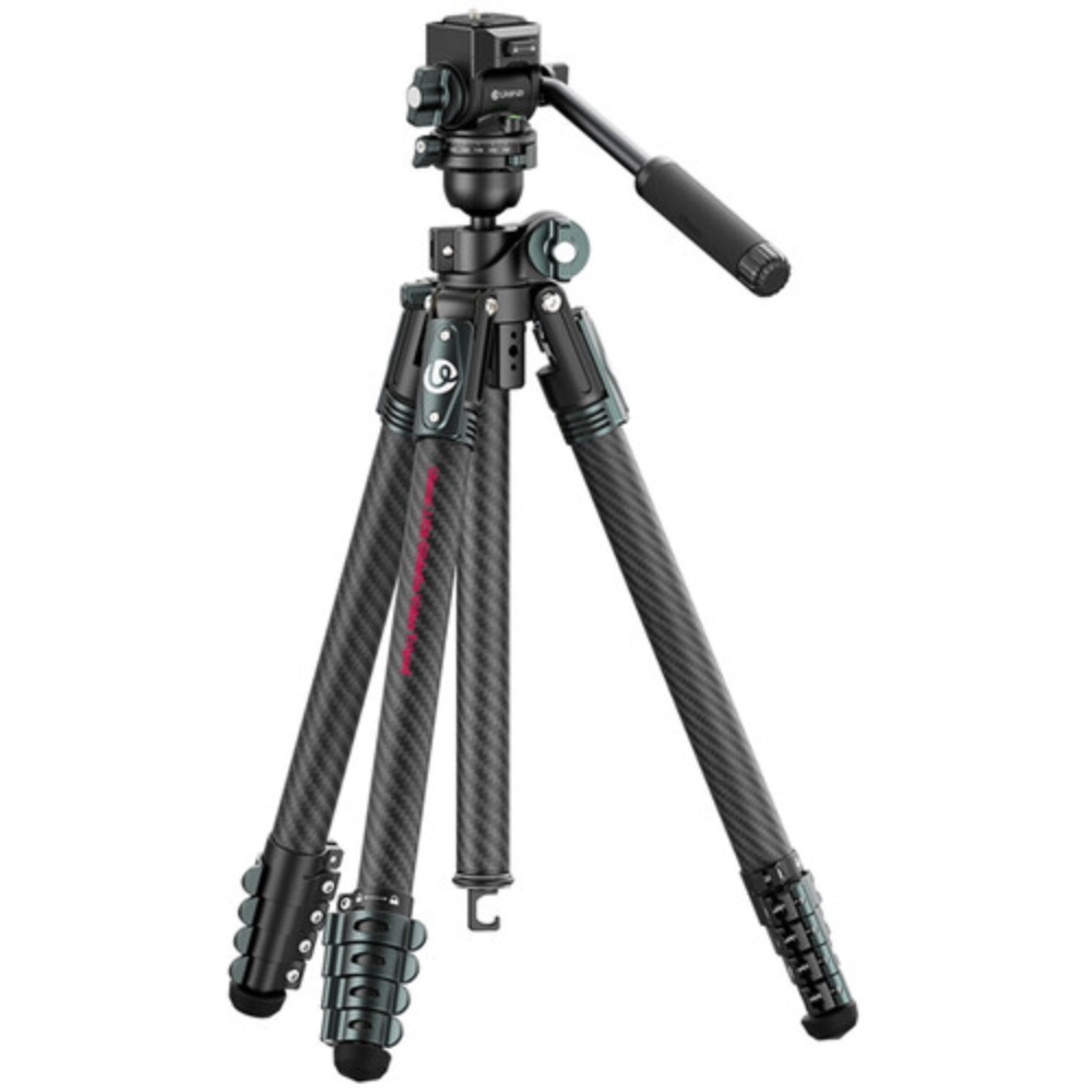 Ulanzi JJ06 GlideGo, Trepied Video din Carbon, 187cm, sarcina max. 18Kg