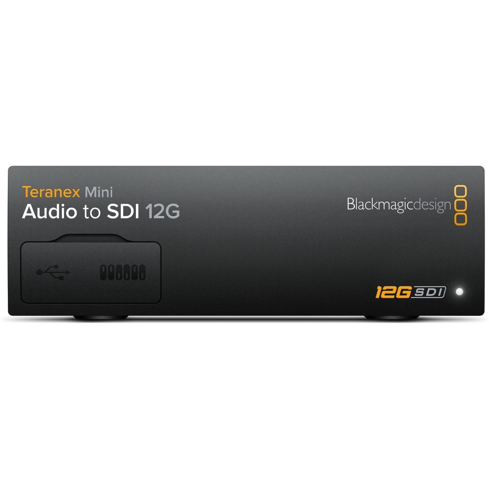 Blackmagic Design Teranex Mini Audio la SDI 12G, Convertor Audio XLR/RCA/S/PDIF