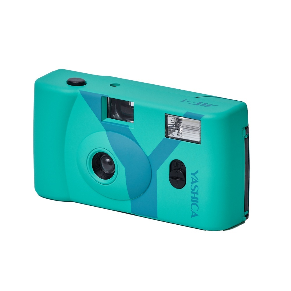 Camera Foto Analogica YASHICA MF-1 Snapshot Art (Turquoise)