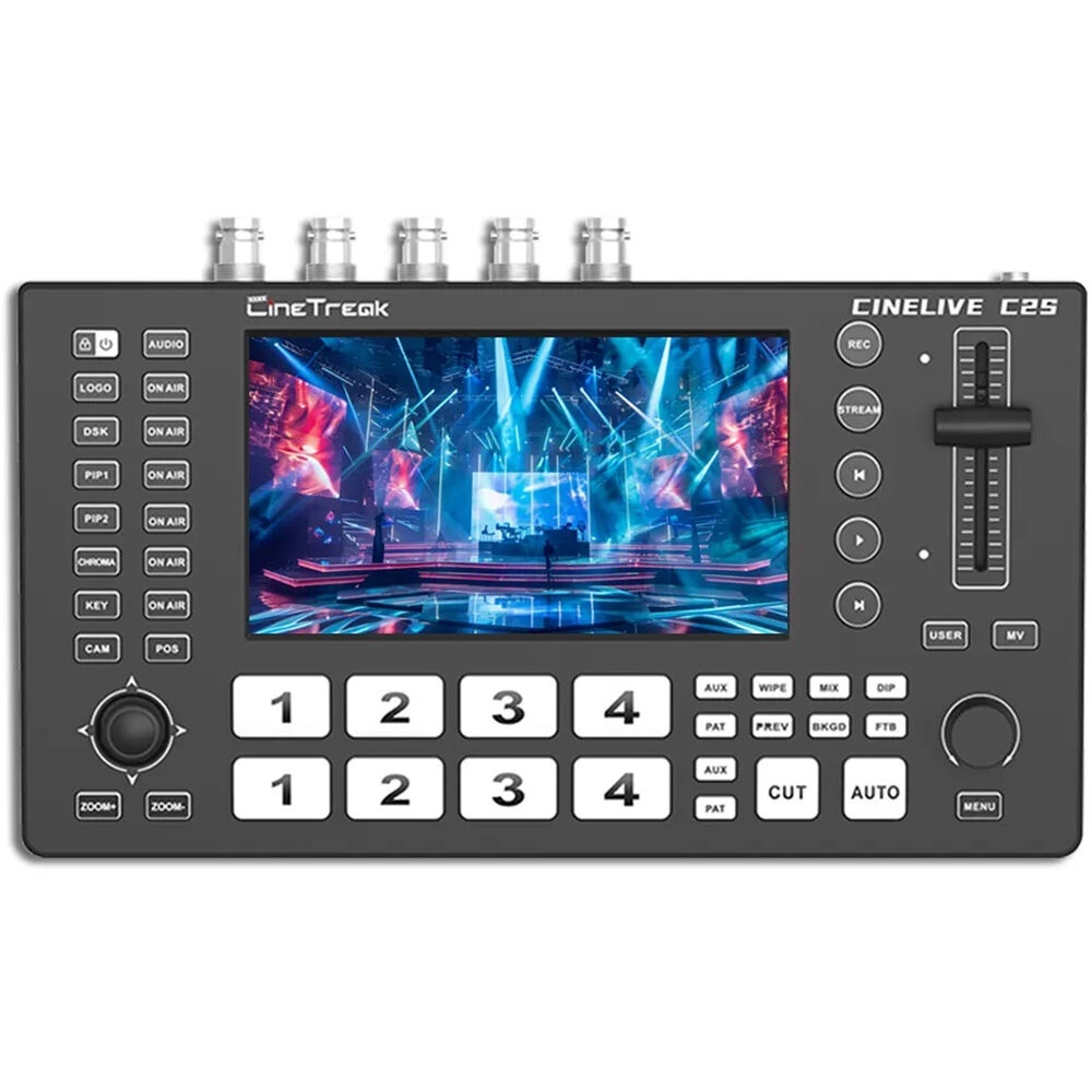 CineTreak Cinelive C2S, Switcher video 4 HDMI & 4 SDI inputs