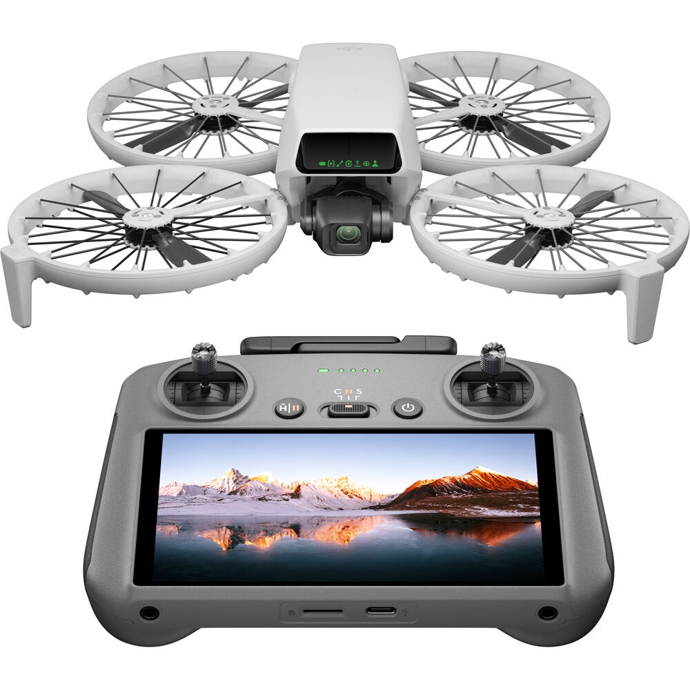 Drona DJI Flip cu DJI RC 2