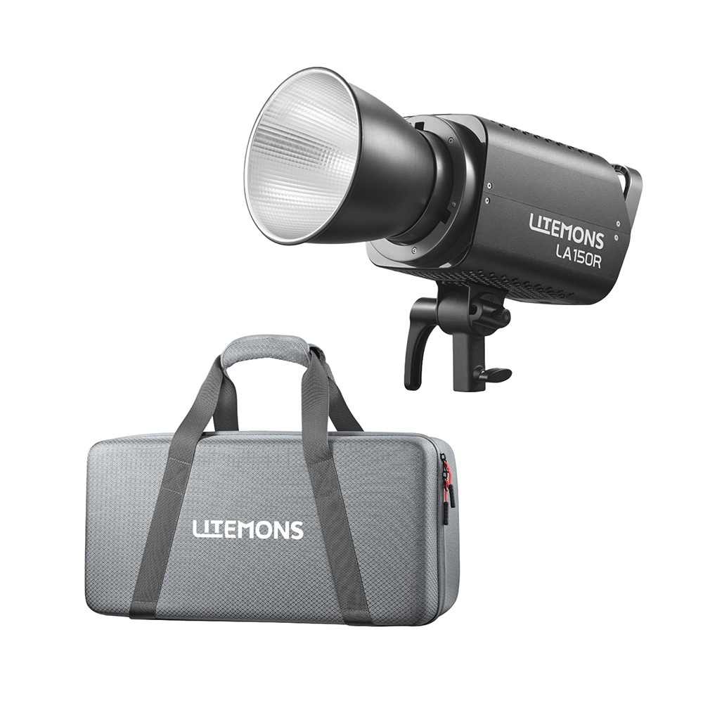 Godox Litemons LA150R Black K1 Kit Lampa LED RGB, 1800-10000K, cu geanta de transport