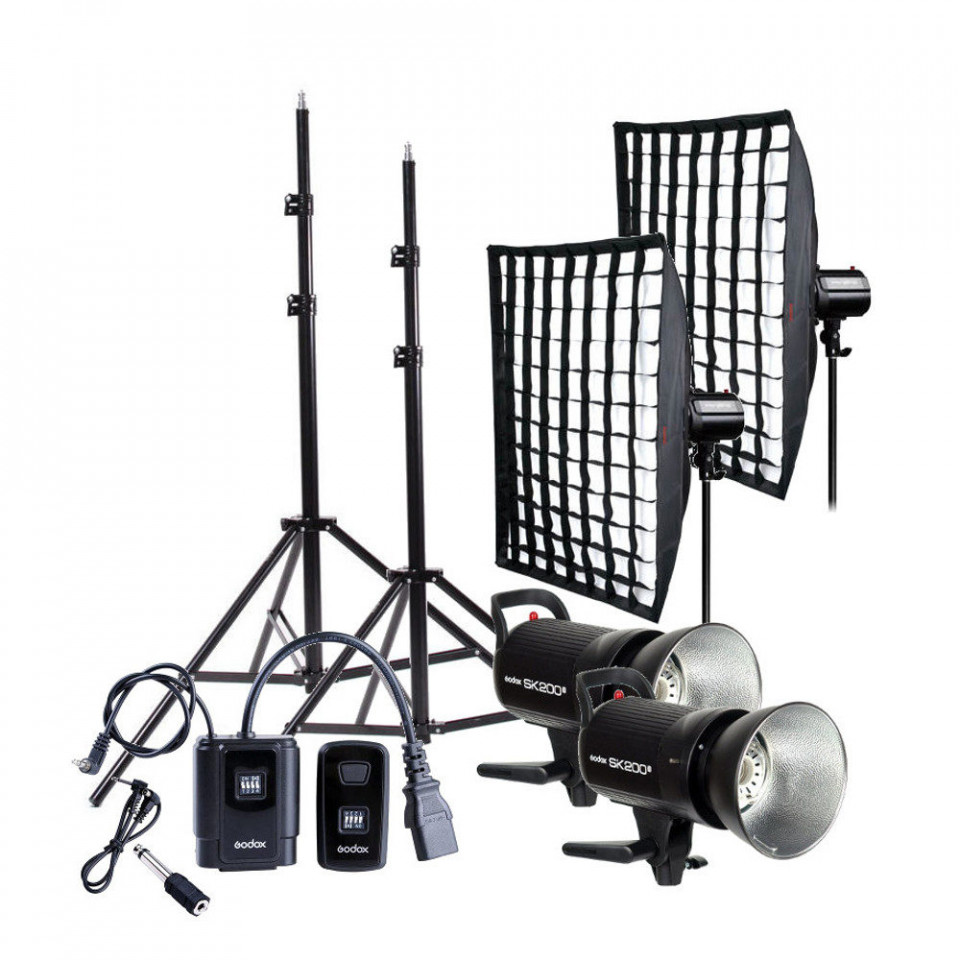 Kit Blit de studio Godox, CL-KIT-SK200ll