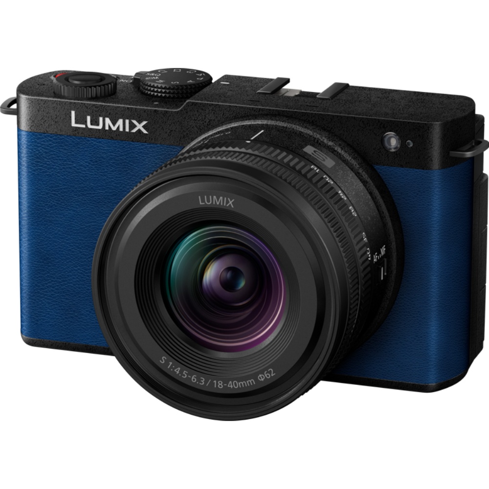 Panasonic Lumix S9 Night Blue, Kit Camera mirrorless 24.2MP cu obiectiv 18-40mm f/4.5-6.3