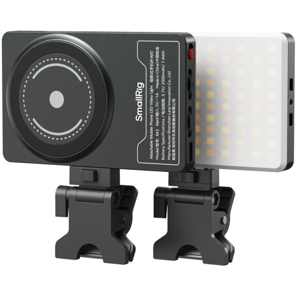 SmallRig 5505 M3 Ink Blue, Lampa LED Bi-color pentru telefoane, MagSafe