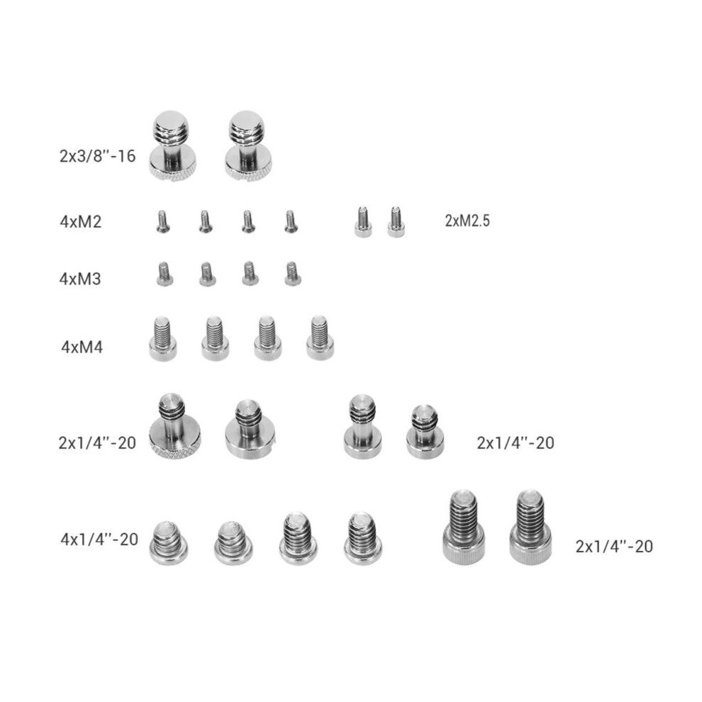SmallRig AAK2326, Set de suruburi pentru accesoriile camerei foto