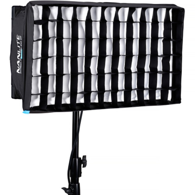 Softbox Nanlite SB-PS120-Q cu eliberare rapida si grid pentru PavoSlim 120B/C