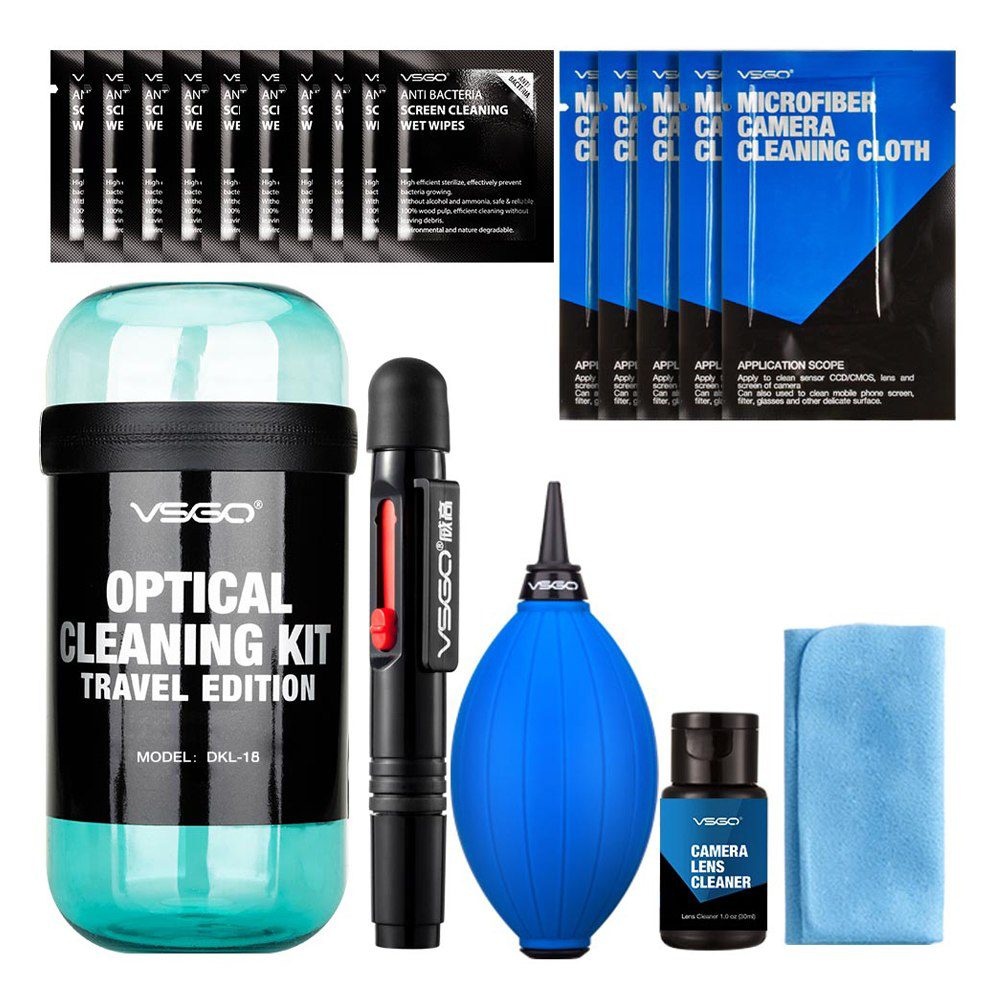 VSGO DKL-15, Kit curatare pentru camera foto, Blue