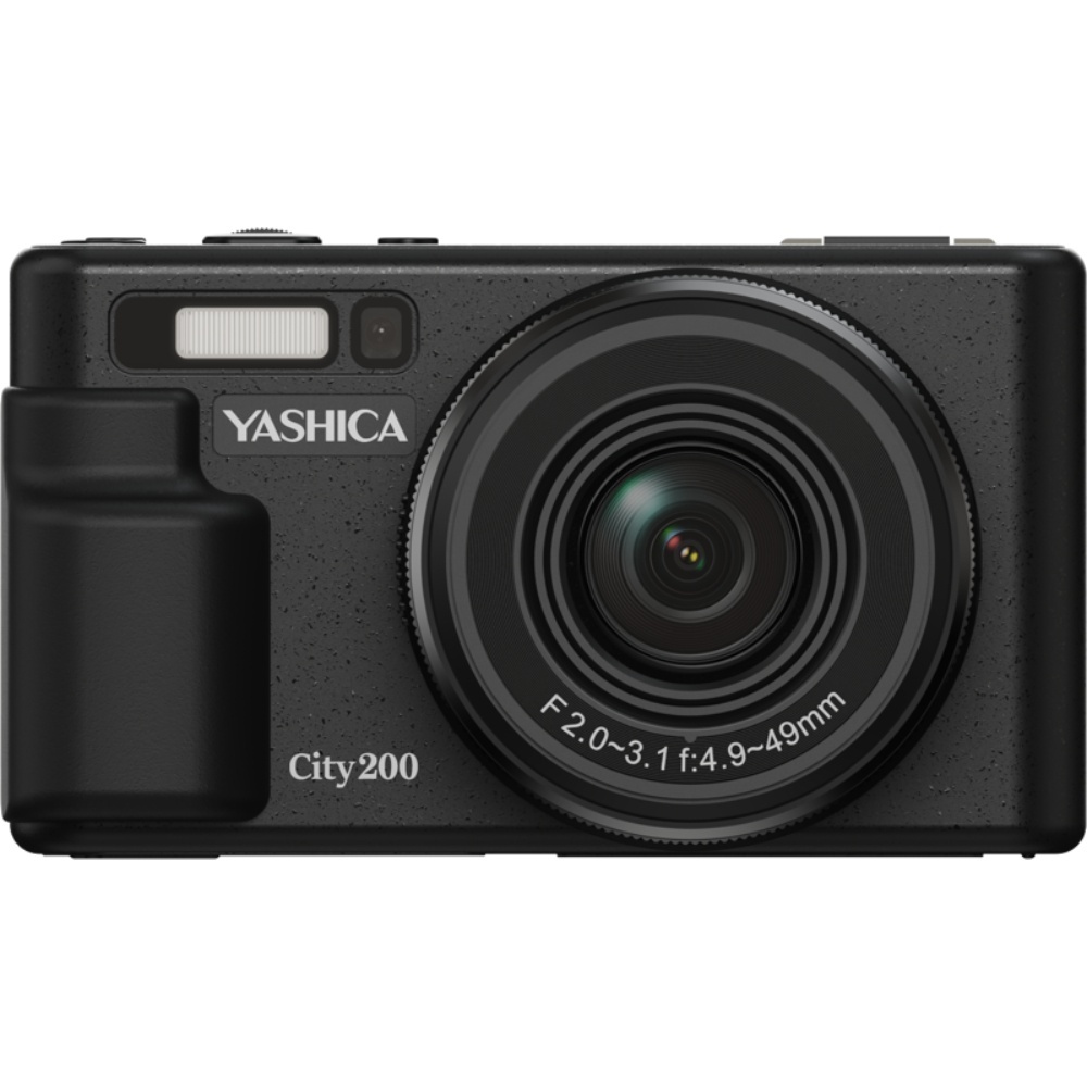 YASHICA City 200, Camera digitala Black, Sony 13 MP CMOS, zoom 10x, ecran rabatabil 2.8"