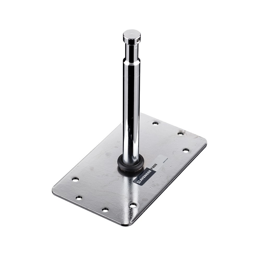 Avenger F805 Baby Wall Plate, Placa de montare pe perete de 6.0", spigot 5/8"
