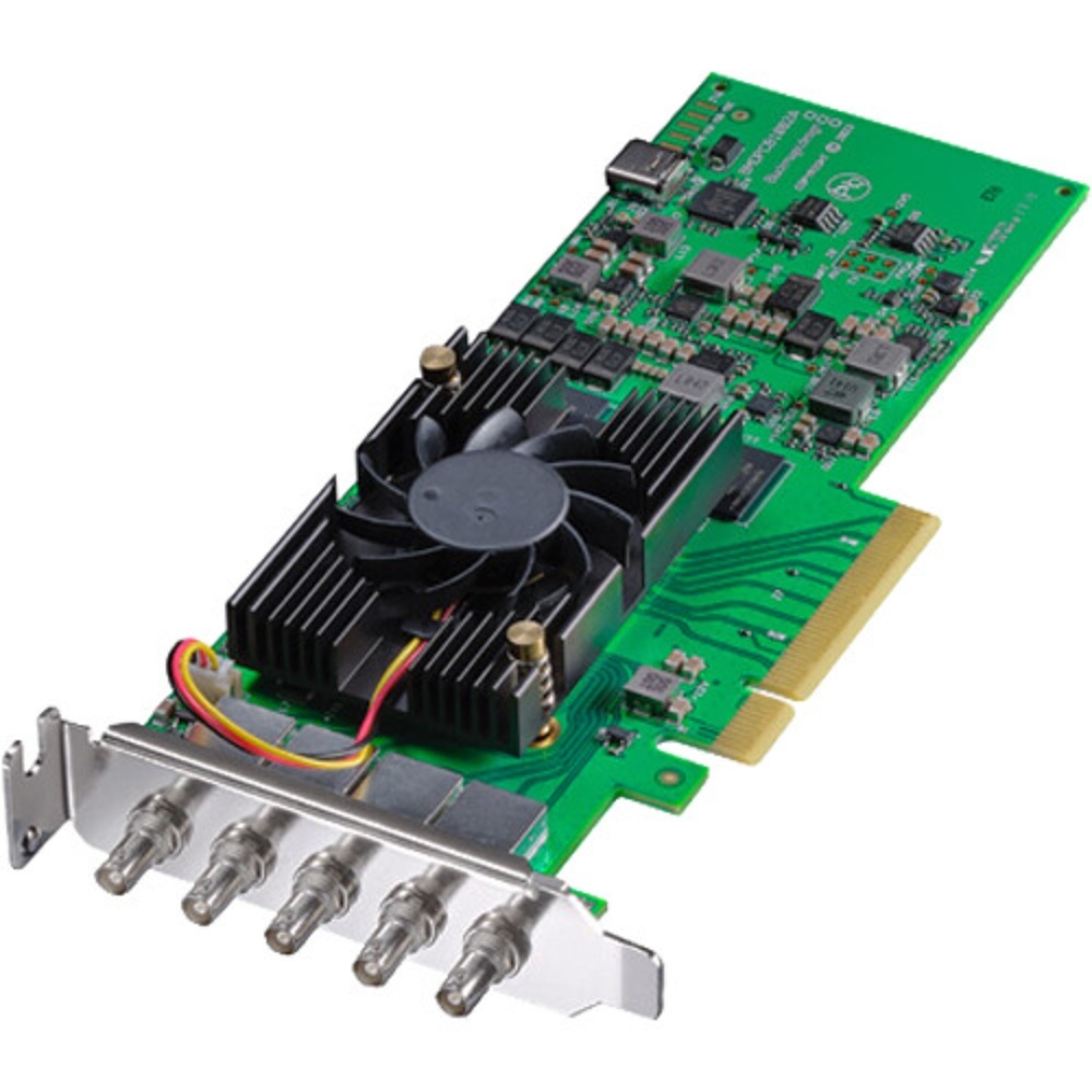 Blackmagic Design DeckLink 8K Pro Mini, Placa de captura PCIe 3.0 x8, 4x 12G-SDI Bidirectional