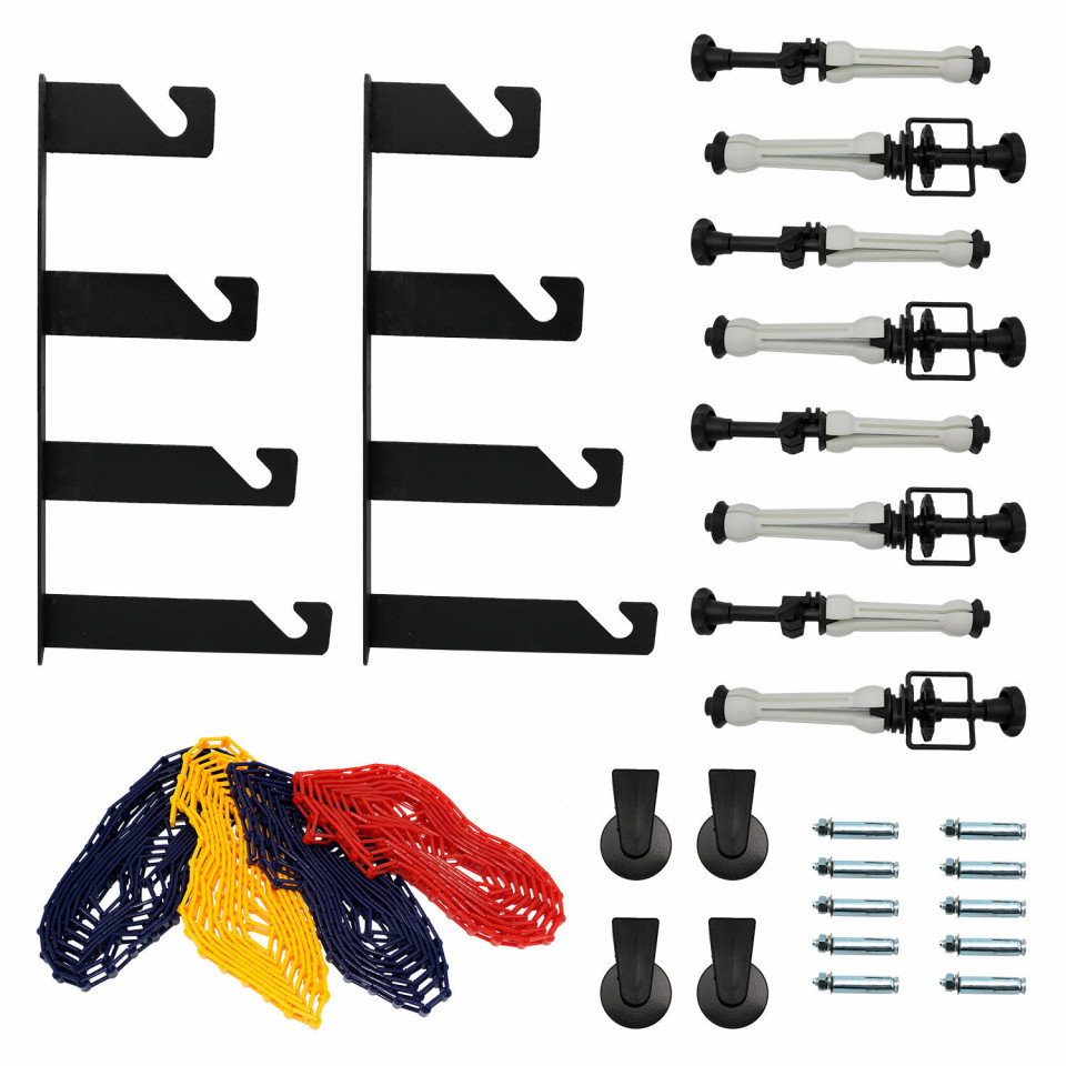 Caruba BGS-4, Sistem de prindere pentru 4 role fundal de hartie
