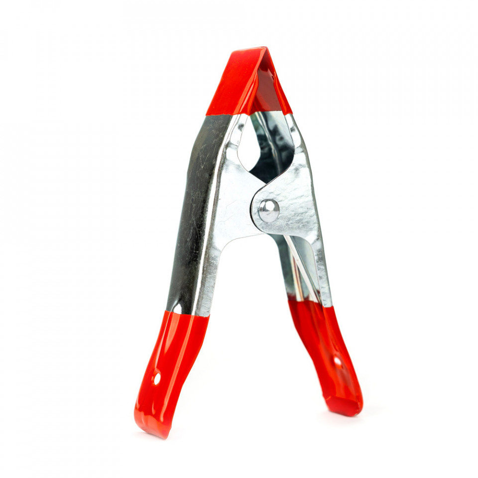 Caruba, Clema metalica Multi Spring, 15 cm, Rosu, MSC-1R6
