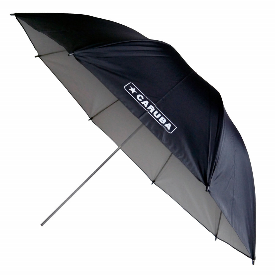 Caruba, Umbrela foto Negru/Alb, 83cm