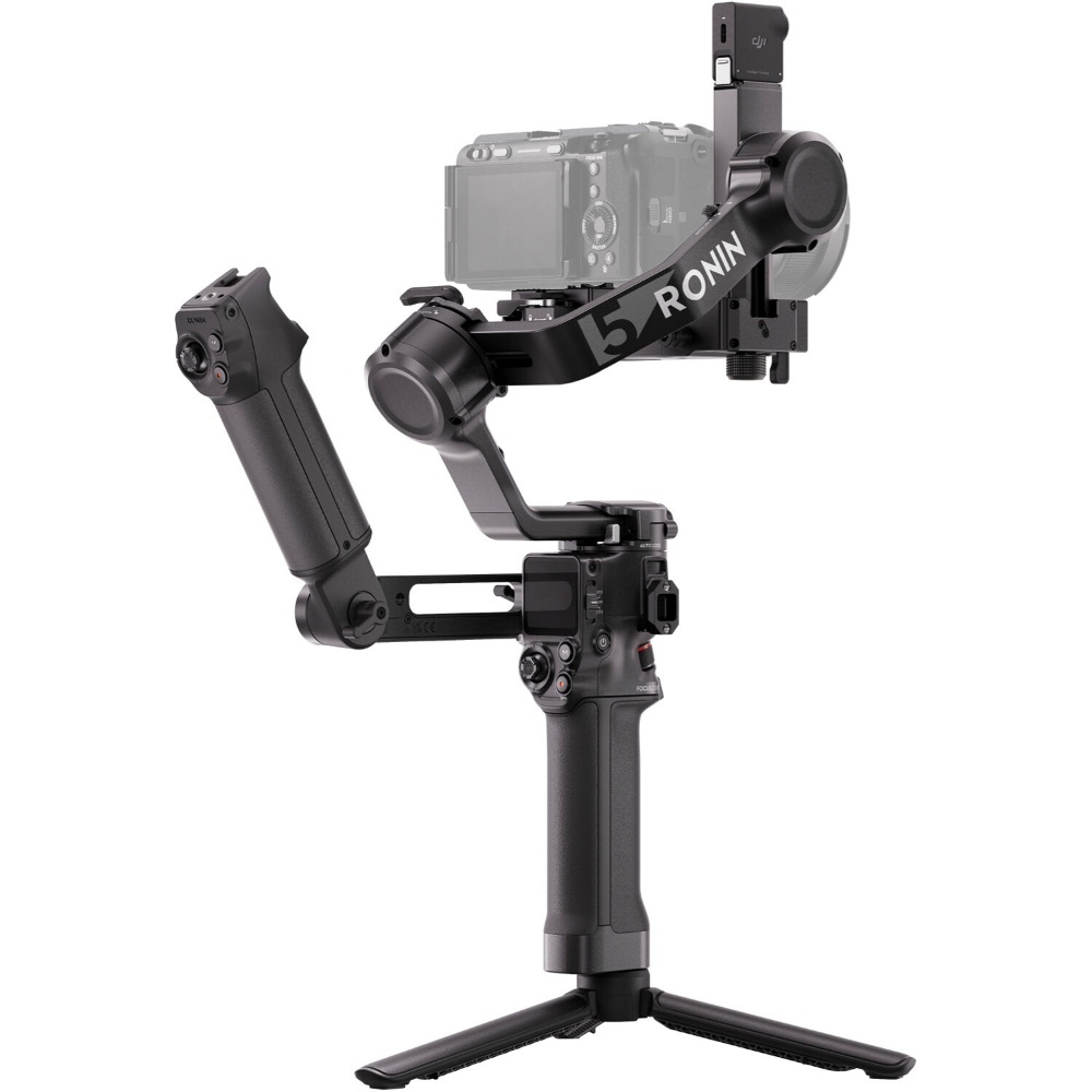 DJI RS 5 Combo, Stabilizator Gimbal cu Modul AI Tracking, Autonomie 14h