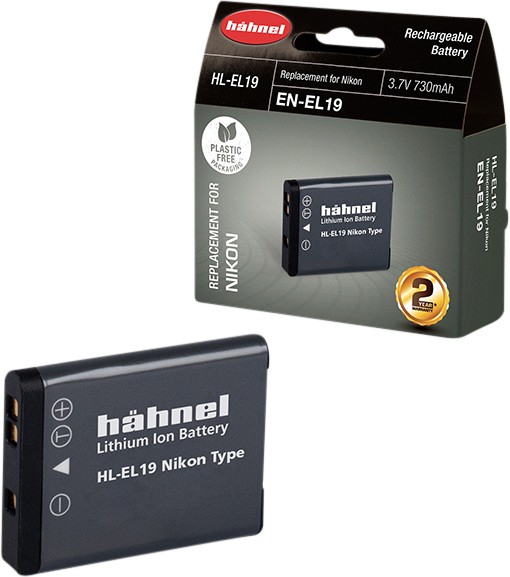 Hahnel HL-EL19, Acumulator replace pentru Nikon EN-EL19
