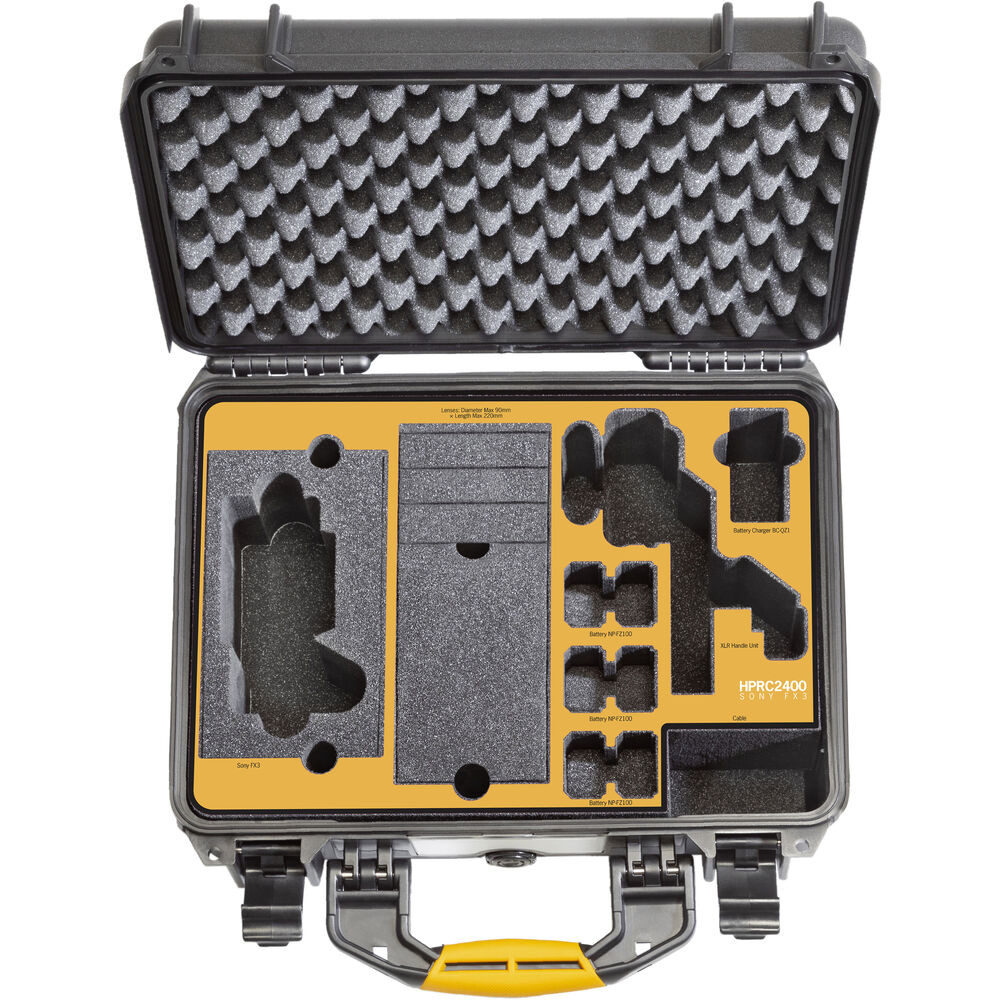 HPRC 2400, Hard Case personalizat pentru Sony FX3